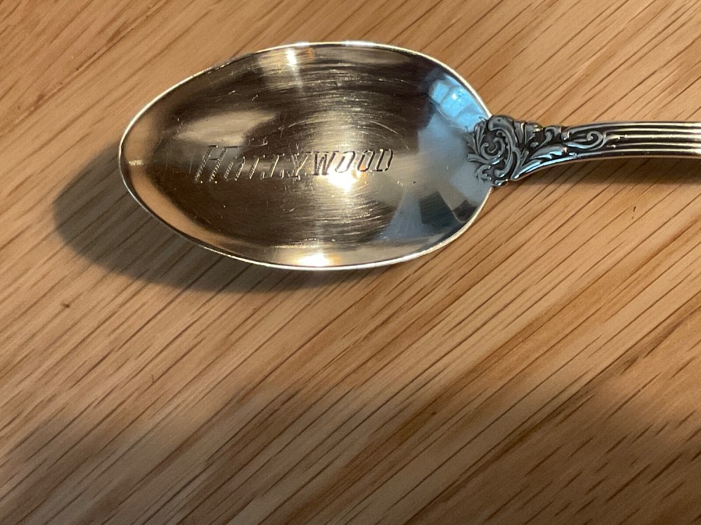 Gorham Hanover souvenir Hollywood sterling spoon