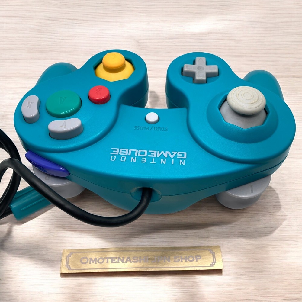 GameCube Controller Emerald Green Nintendo Official OEM Controller DOL-003