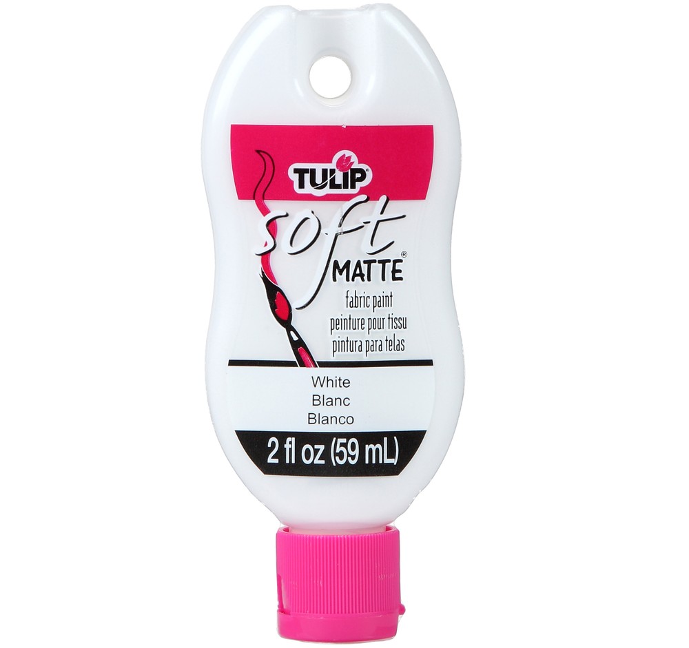 Tulip Soft Matte Fabric Paint 2oz-White