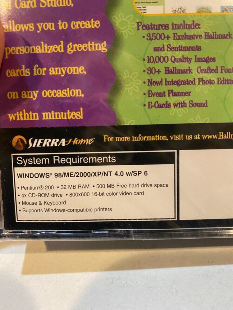 Hallmark Card Studio Deluxe 2003