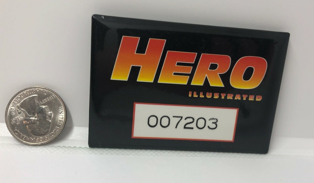 Hero Illustrated Promo Pin