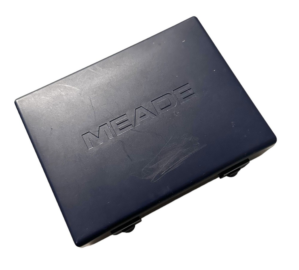 Super Rare PORTABLE COMPOUND MICROSCOPE- MEADE READIVIEW Working