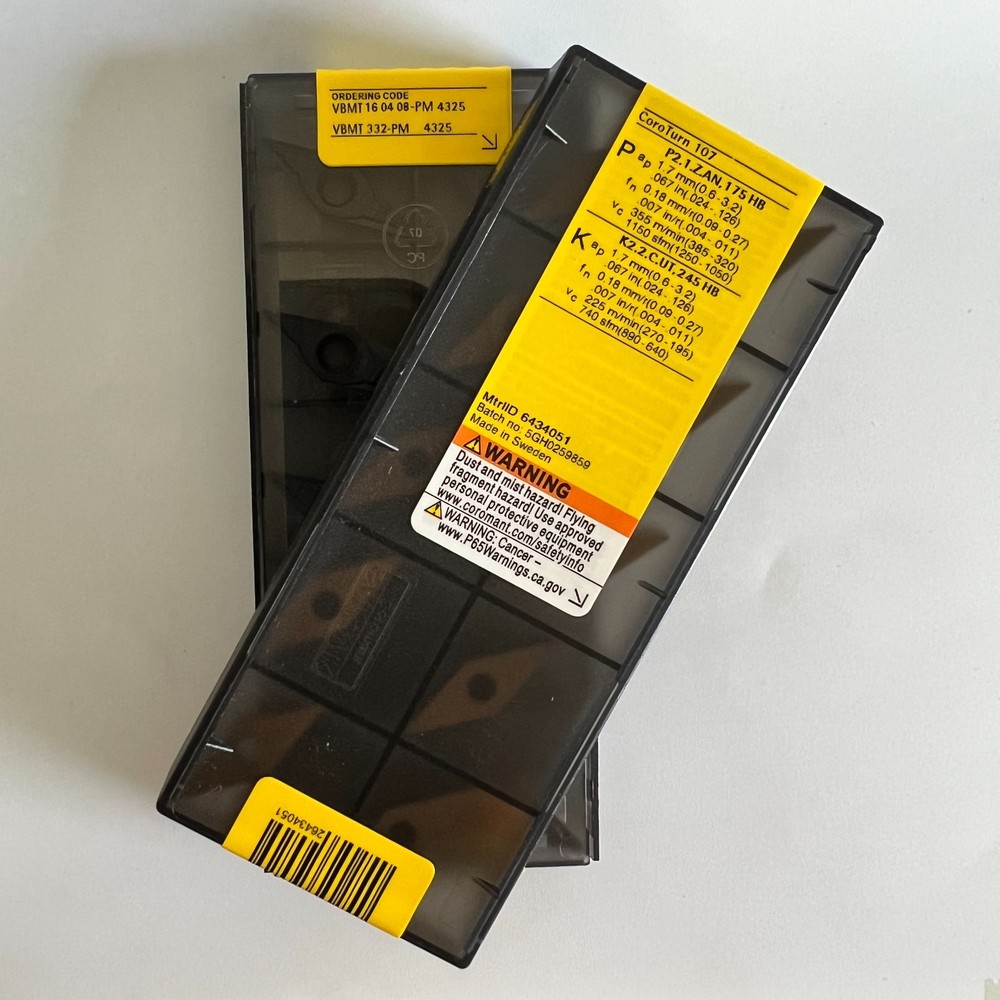 10Pcs/BOX Sandvik VBMT160408-PM 4325