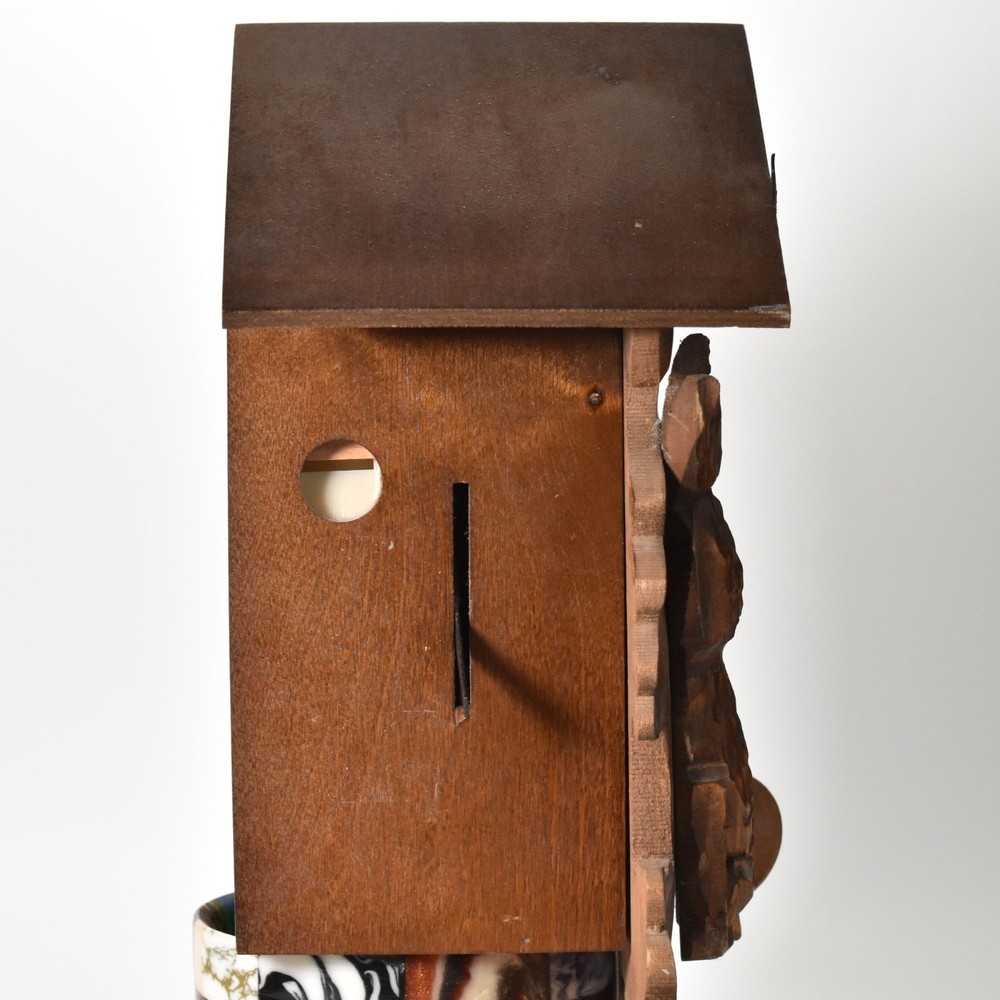 Anton Schneider Black Forest Hunter's Cuckoo Clock Please READ the Description