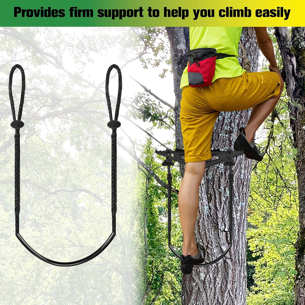 3 Pack Climbing Stick Aider for Hunting, UHMWPE Single Step Aider Climbing