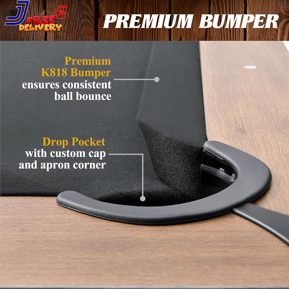 Urban Collection Multiple Styles Pool Table Preassembled Playfields Perfect for