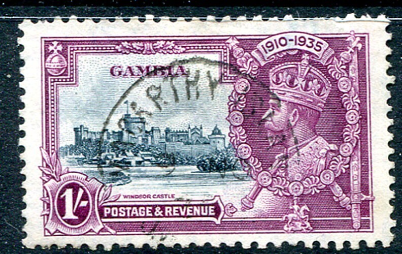 GAMBIA: (12387) MACARTHY ISLAND POSTMARK/CANCEL