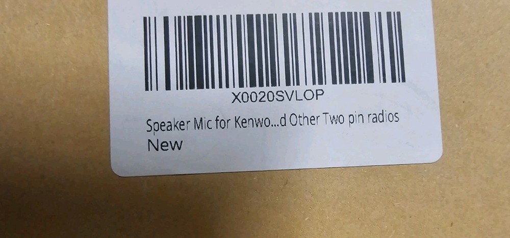 Commountain Heavy Duty 2 Pin Speaker Mic CM01-K2P