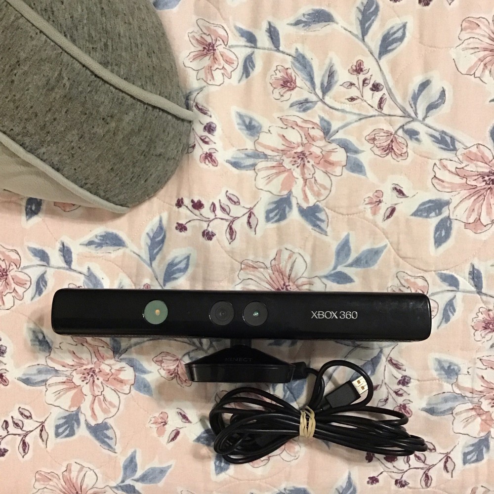 Microsoft Xbox 360 Kinect Motion Sensor Camera USB Wired Black