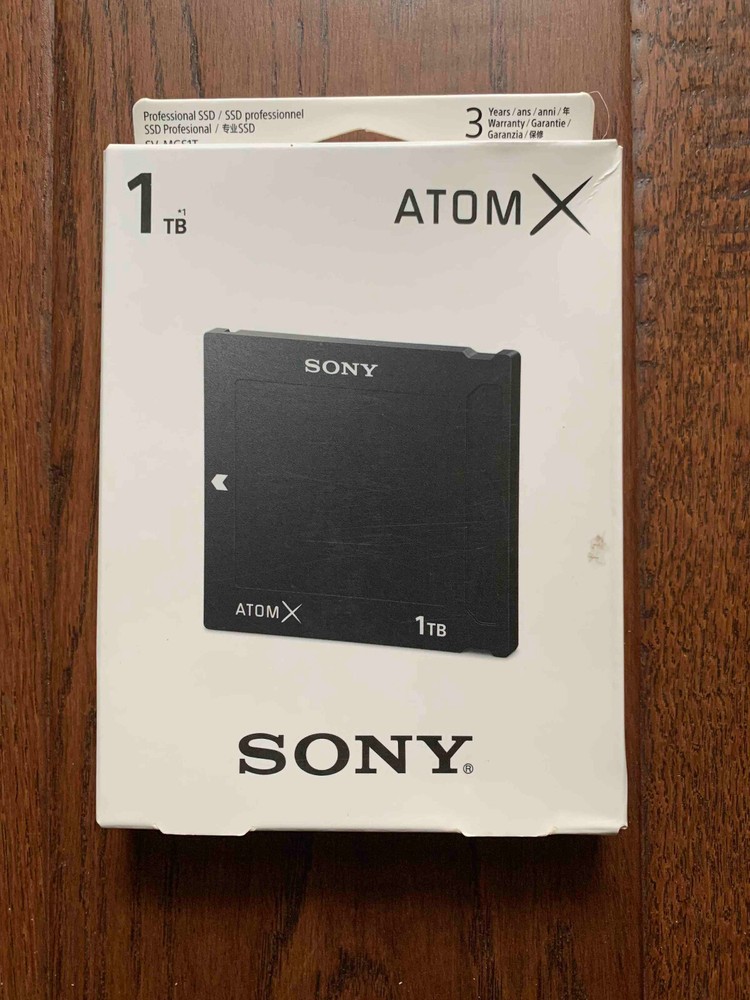 Sony AtomX 1 TB SSDmini Drive SV-MGS1T