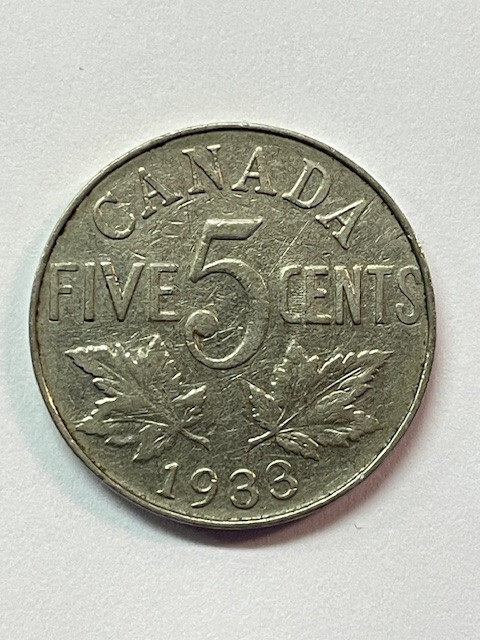 1933 Canadian Nickel