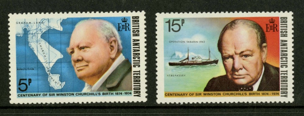 British Antarctic Territory   1974   Scott # 62-63   Mint Never Hinged Set