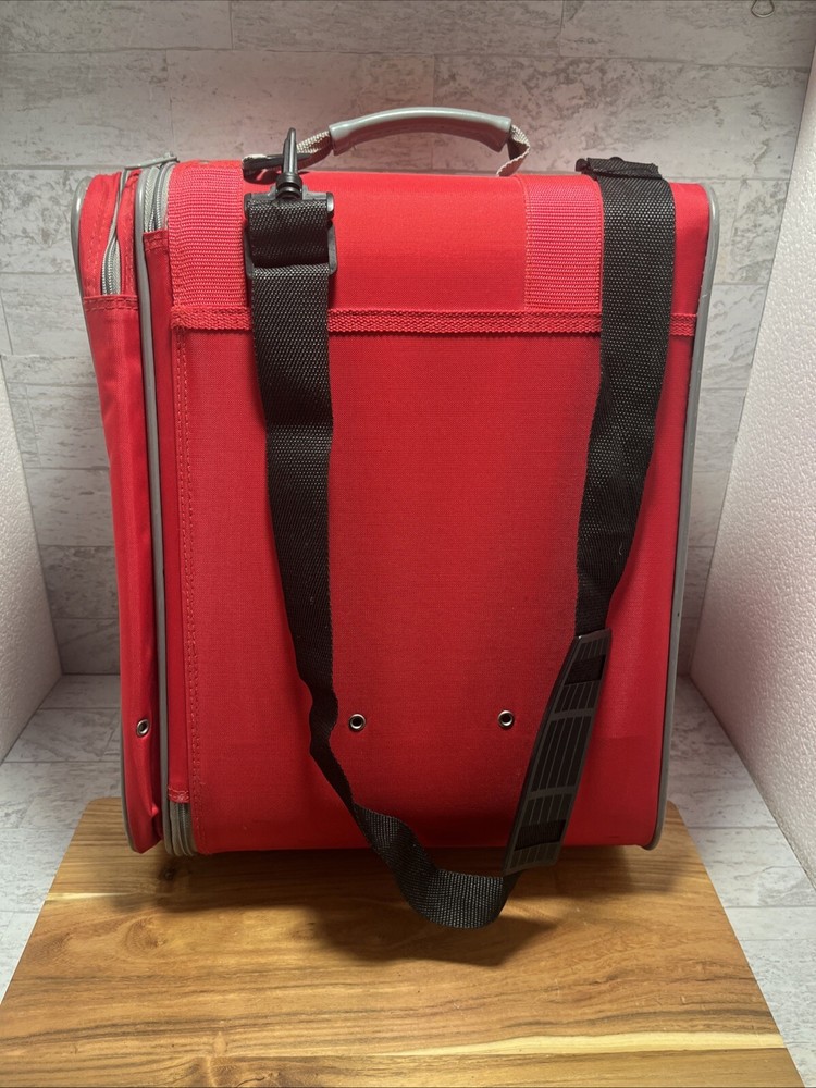 Snap On Tools Lunch Box Storage Carry Case Bag Rigid Frame Strap / Handle - EUC