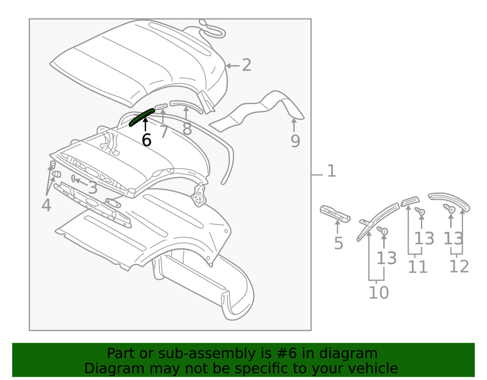 Genuine Mitsubishi Retainer MR556567