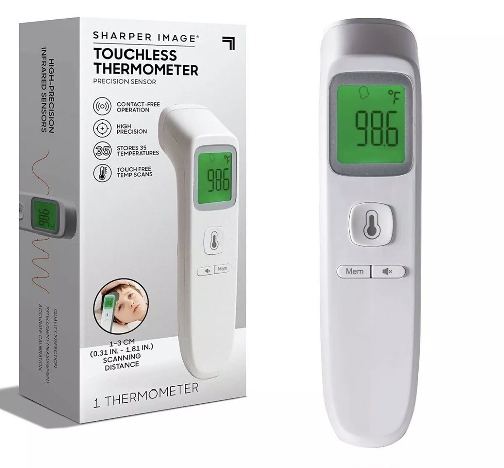 Sharper Image Touchless Thermometer NEW #1