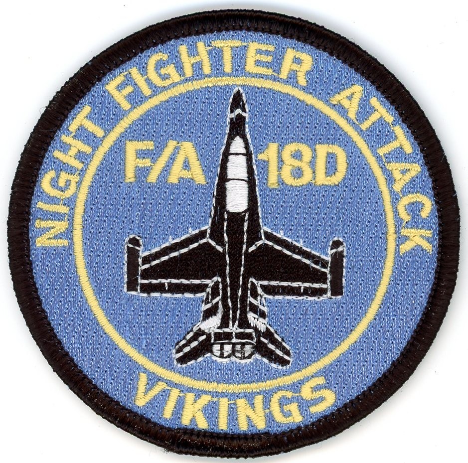 USMC Patch: Marine Fighter Attack Squadron 225 (VMFA-225) Vikings