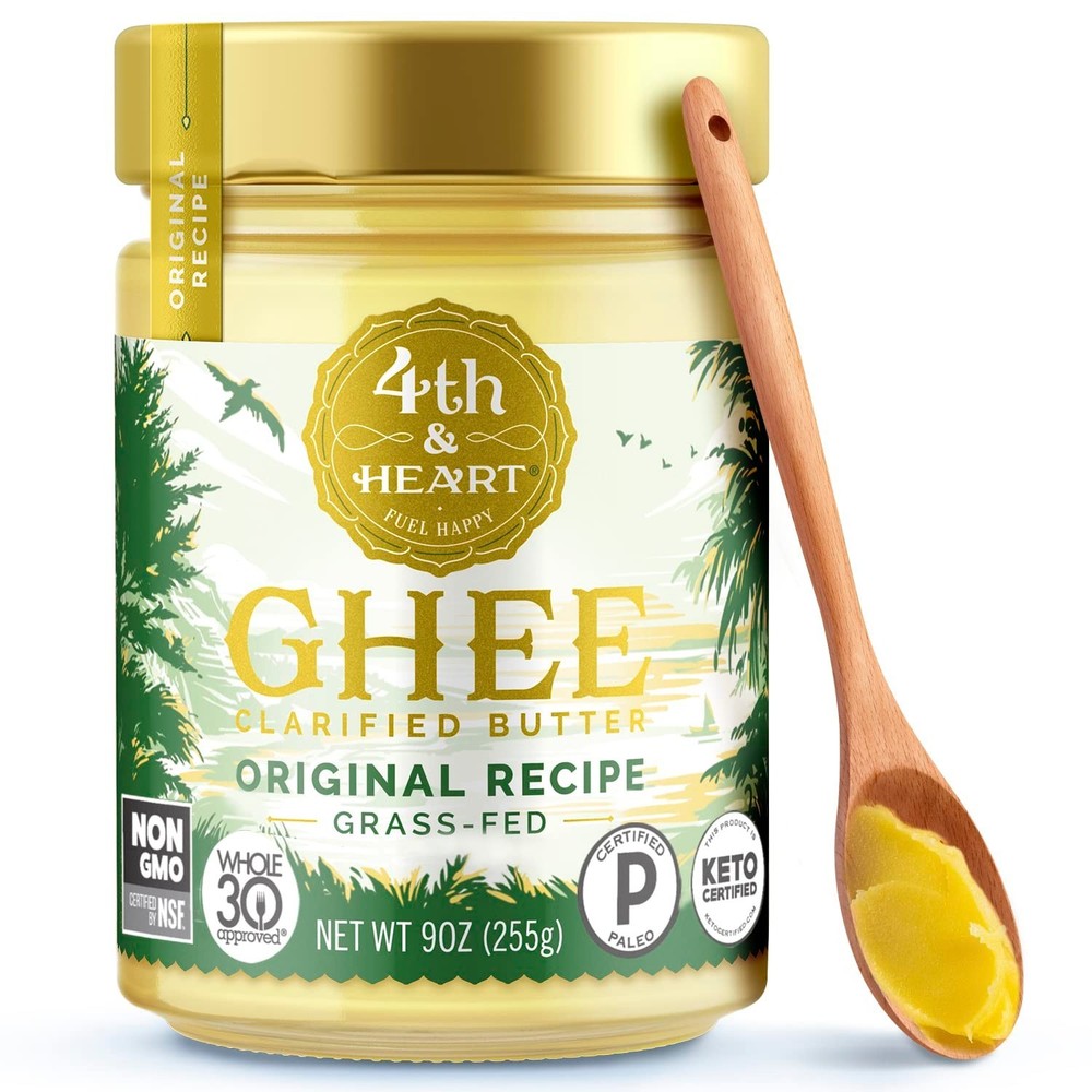 4th & Heart Grass-Fed Ghee – 9 oz