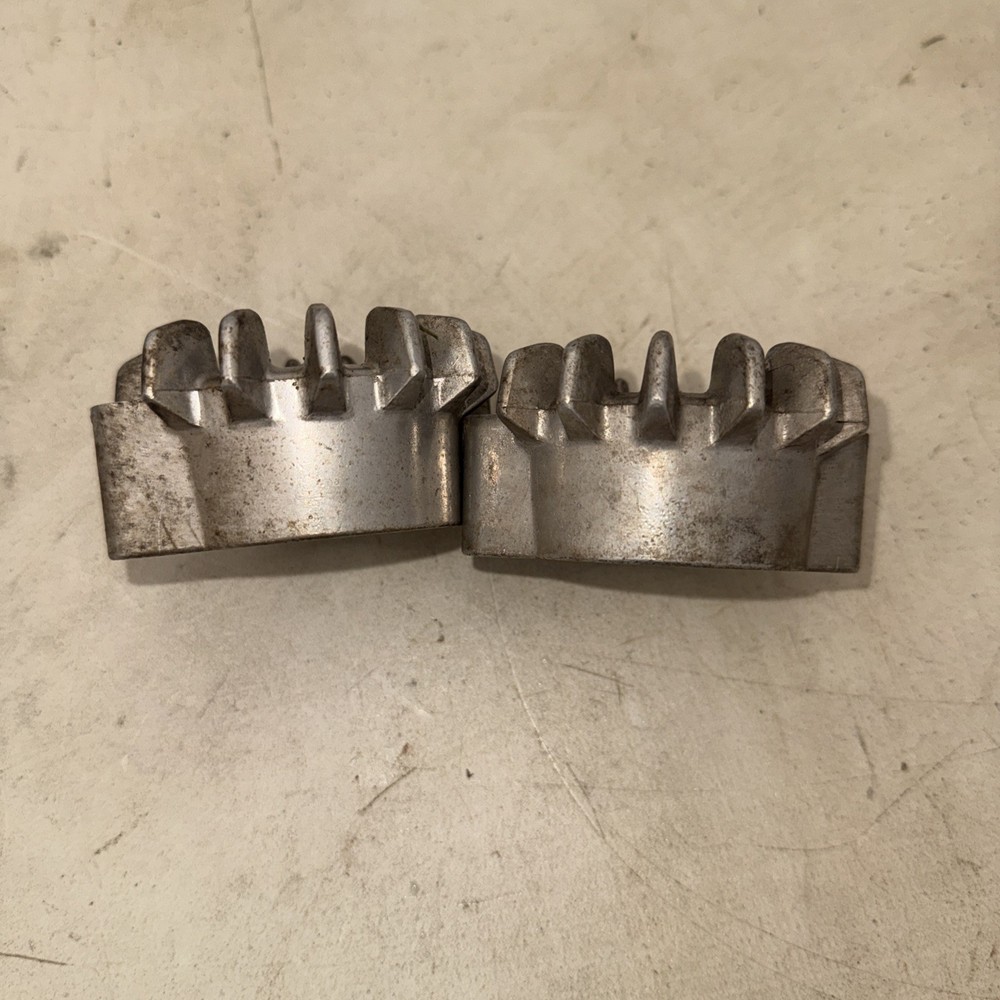 1979 Honda Cb400a Exhaust Header Flanges Pair
