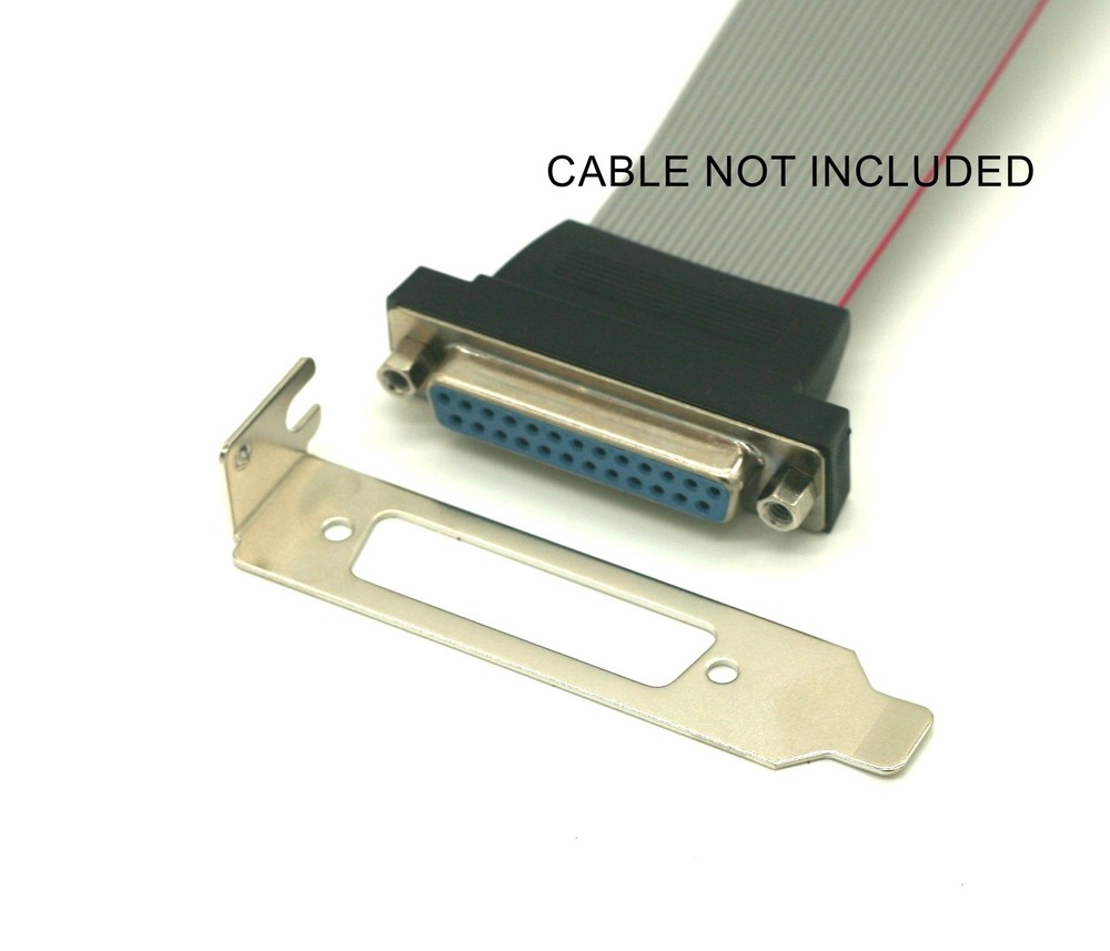 Case Slot DB25 Low Profile 1U Bracket