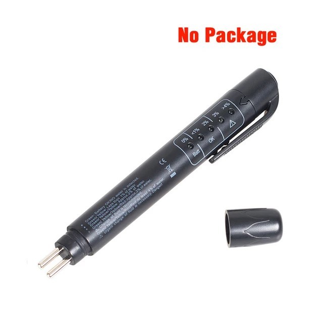 Brake Fluid Liquid Oil Moisture Tester Pen Car Testing Tool For DOT3 DOT4