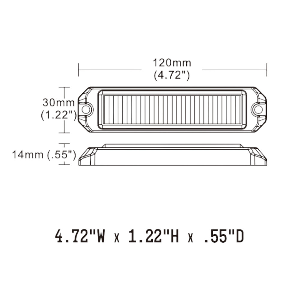 BUILTBRIGHT BB6110A Slim Series LIGHTS UTILITY