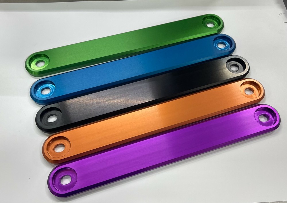 Anodized Upper Outboard Transom Support Plate  