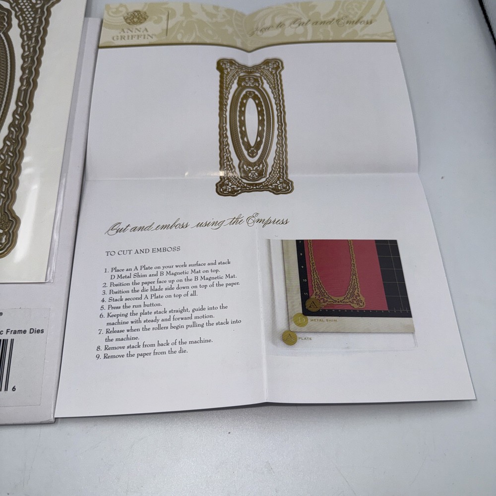 Anna Griffin 3D Rose Slimline Concentric Frame Dies