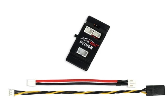 Furitek PYTHON 40A/70A Brushed/Brushless ESC Black for 1/18 1/24 RC Crawlers