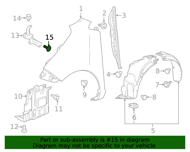 Genuine GM Multi-Purpose Bolt 94501366