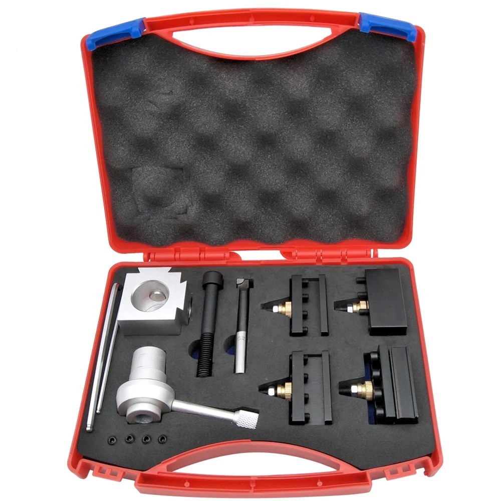 Mini Quick Change Tool Lathe Tool Holder Post Cutter Holder Screw Kit Set Boring