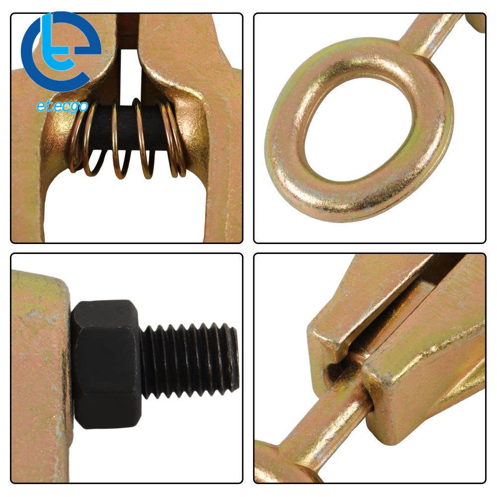 5 Ton 2 Way Pull Clamp Frame Dent Puller Self-tightening Auto Body Repair Tool