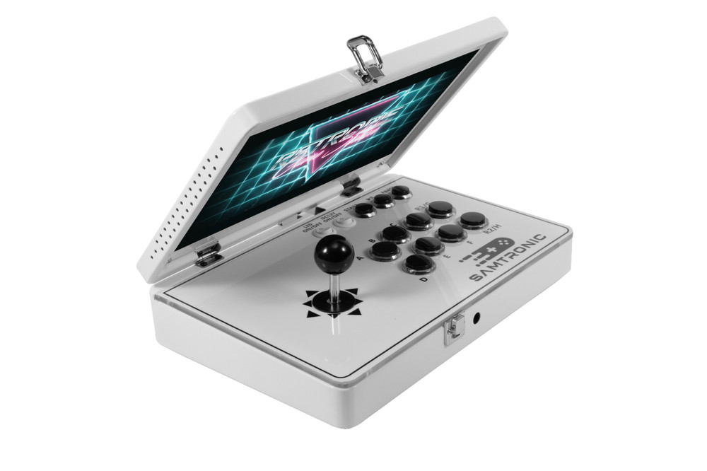 samtronic Folding 14" Game Console (white)5000 games