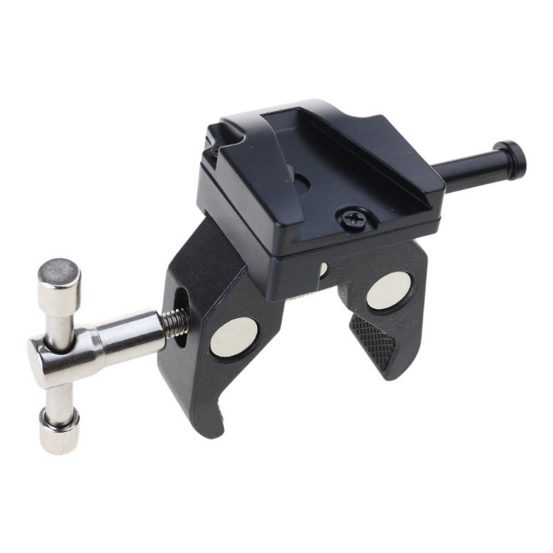 Professional V Bracket with Metal Handle Claw Clamp for Camera Support
