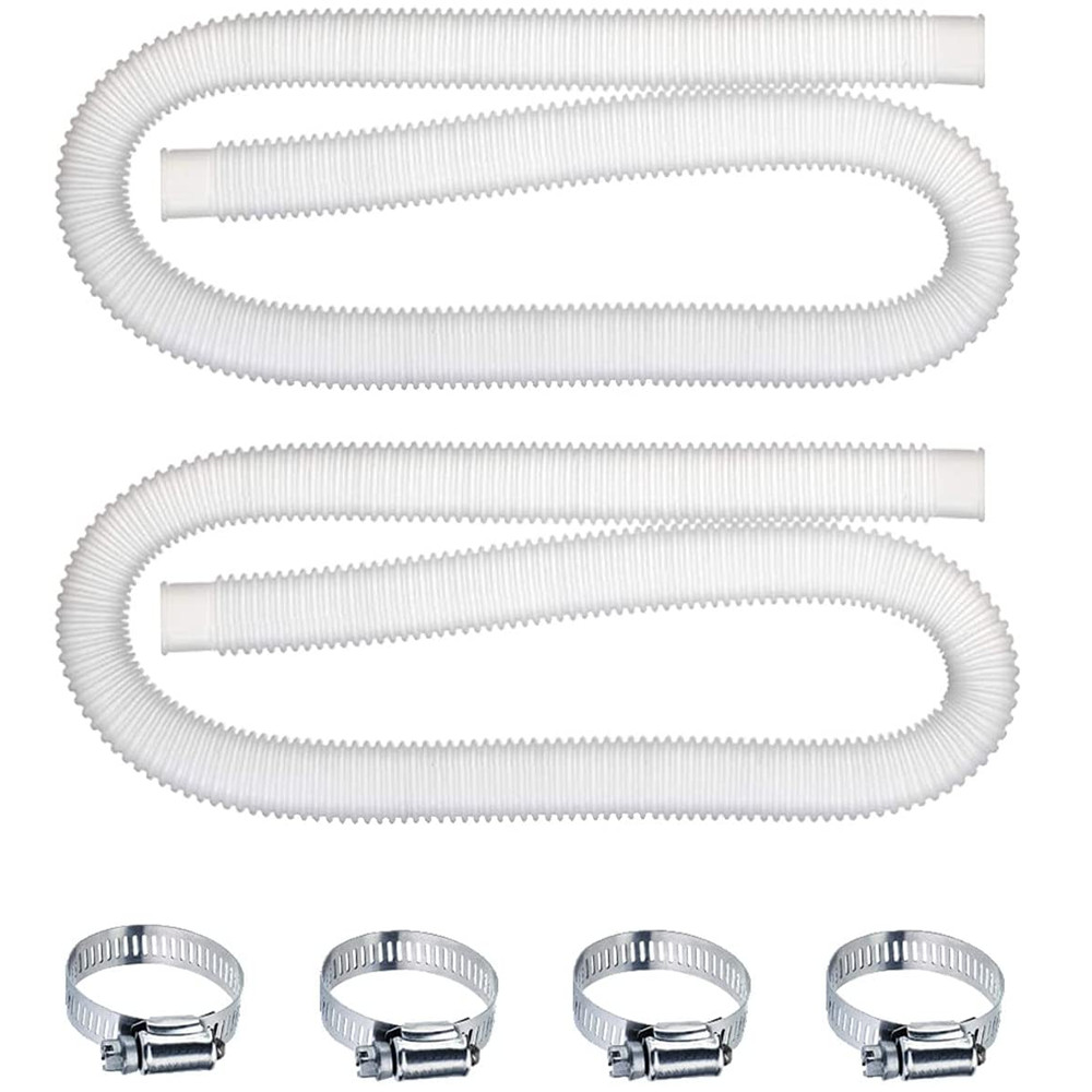 2 Pack Pool Pump Replacement Hose Pipe Accessory For Above Ground Pools Part