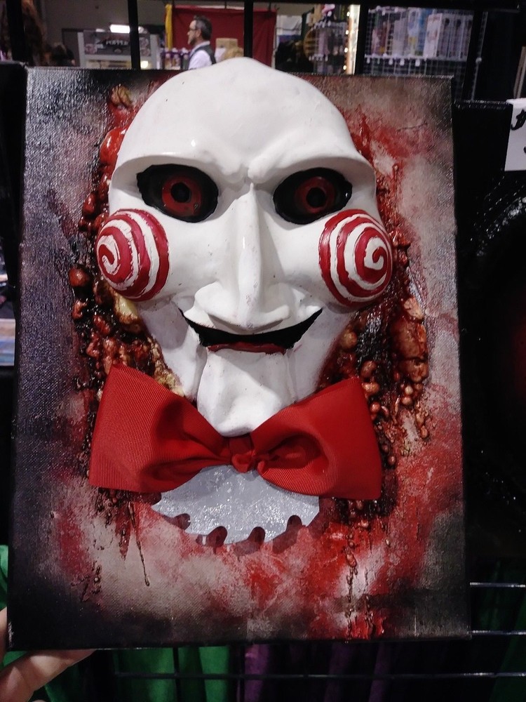 SAW Billy Tobin Bell 3d wall art on canvas