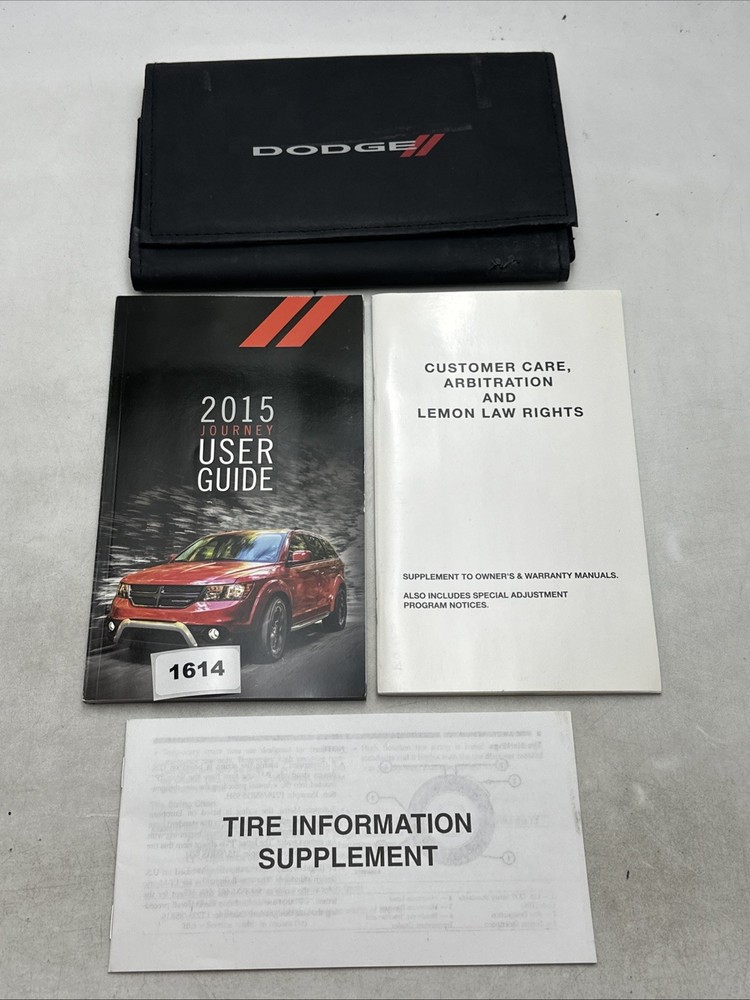 2015 Dodge Journey user guide