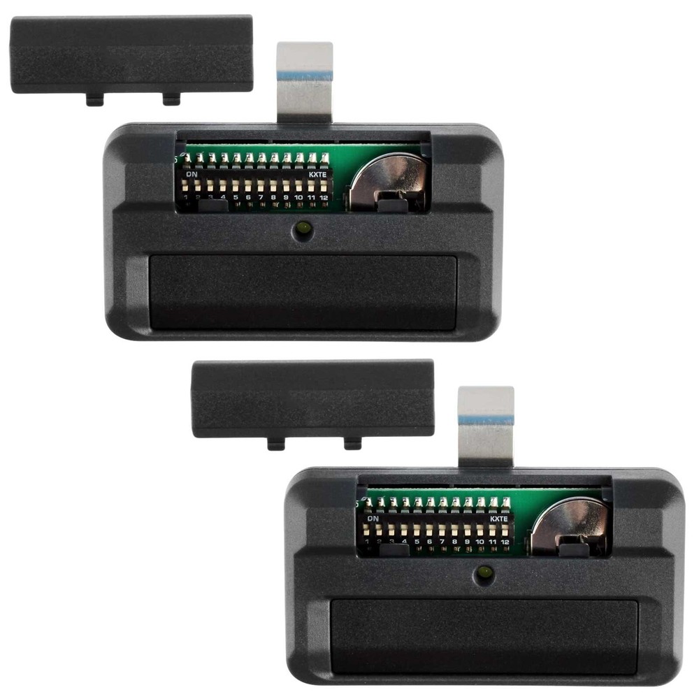 2 Replacement For LiftMaster 811LMX 1-Button DIP Switch Multi-Frequency Remote