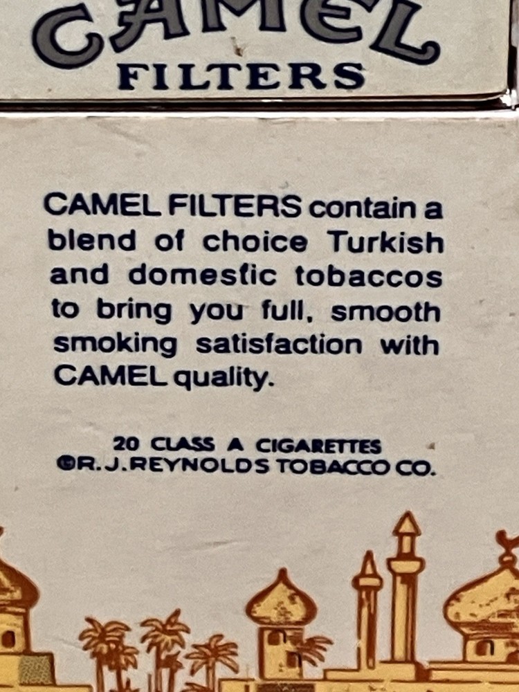 Camel Hard Pack Vintage Cigarette Lighter 1991