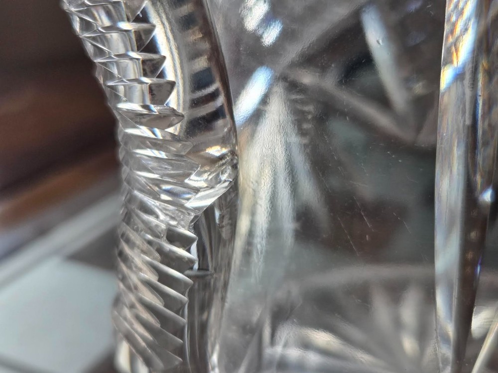 10" Sterling Silver and Crystal Decanter