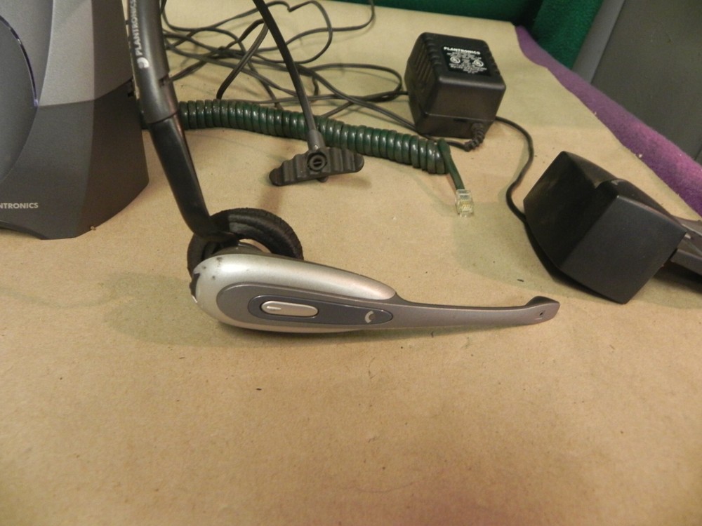 Plantronics CS50 Cordless Headset, Worked When Parked