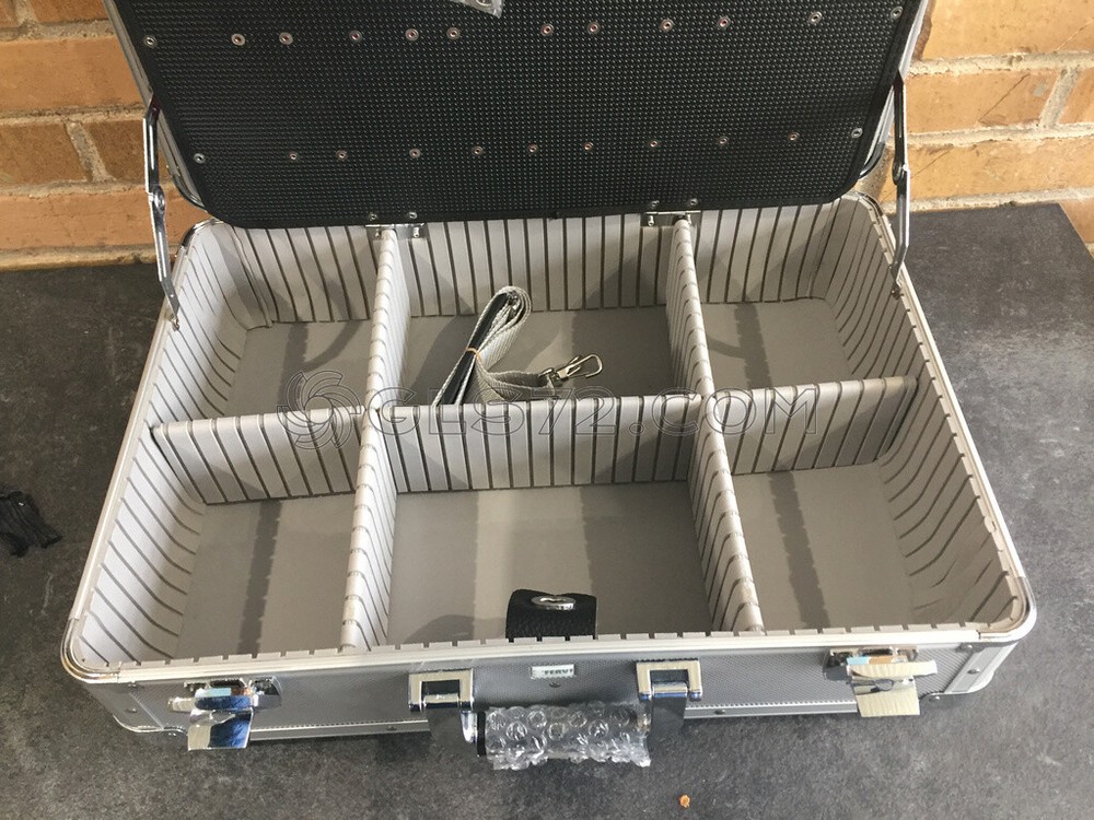 ALUMINIUM TOOL CASE BOX TOOLS BAG WORKING FERVI 0680