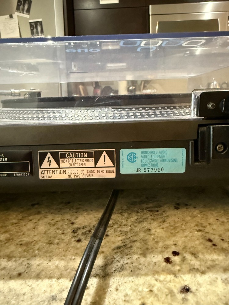 Technics SL-1200MK2-A Turntable - Japan, Working Condition