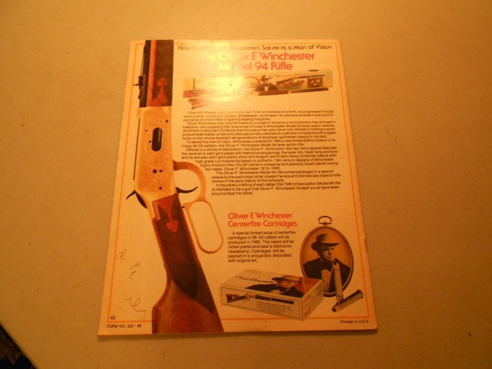 1980 Winchester Western Sporting Arms Ammo Components (Large Format)