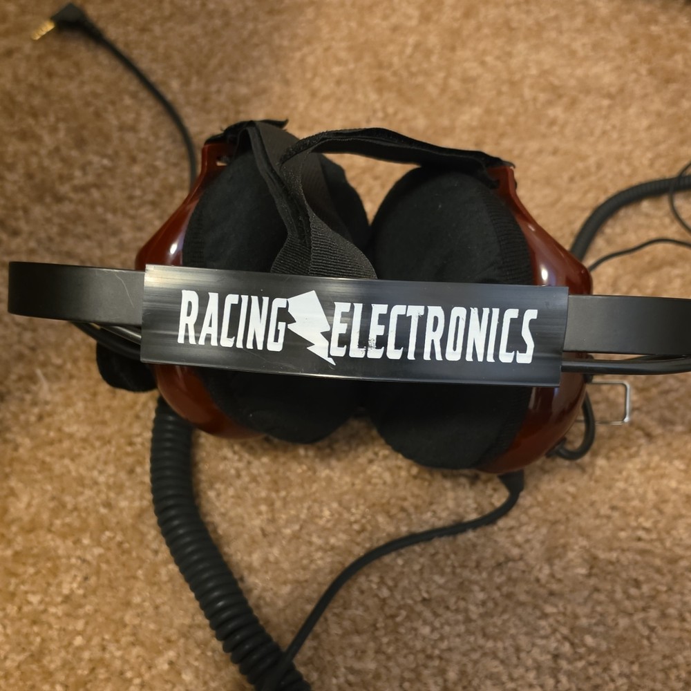 Racing Electronics Gemini4 Dual Intercom Headset System Boom Mic 3.5mm Jack I