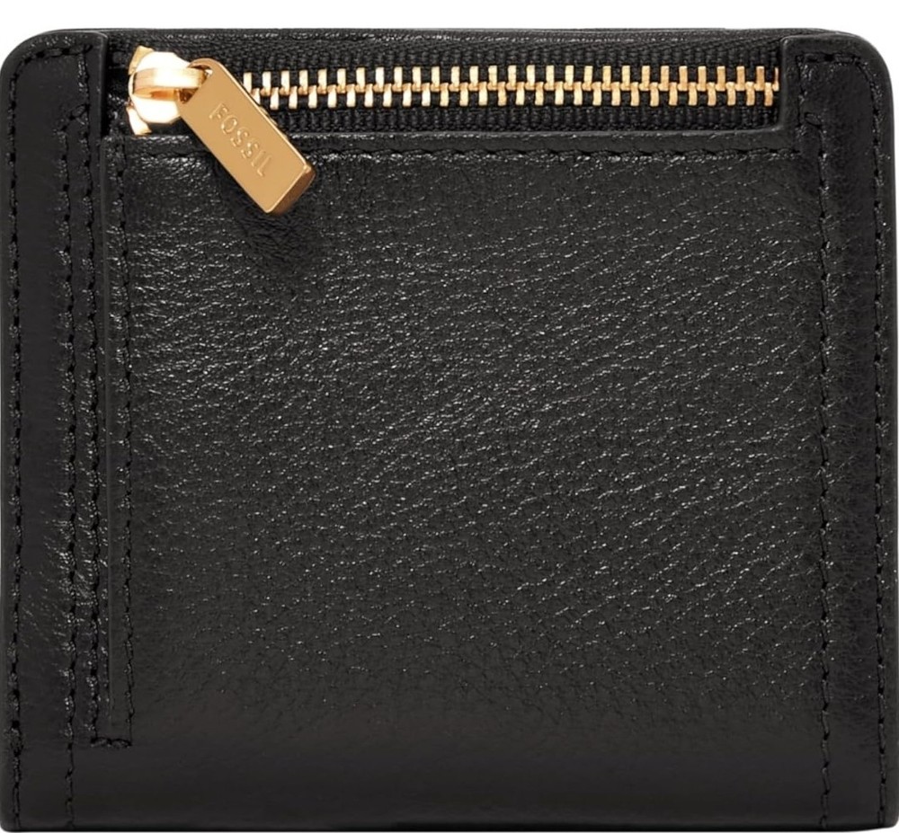 Fossil Logan Black Leather Wallet RFID