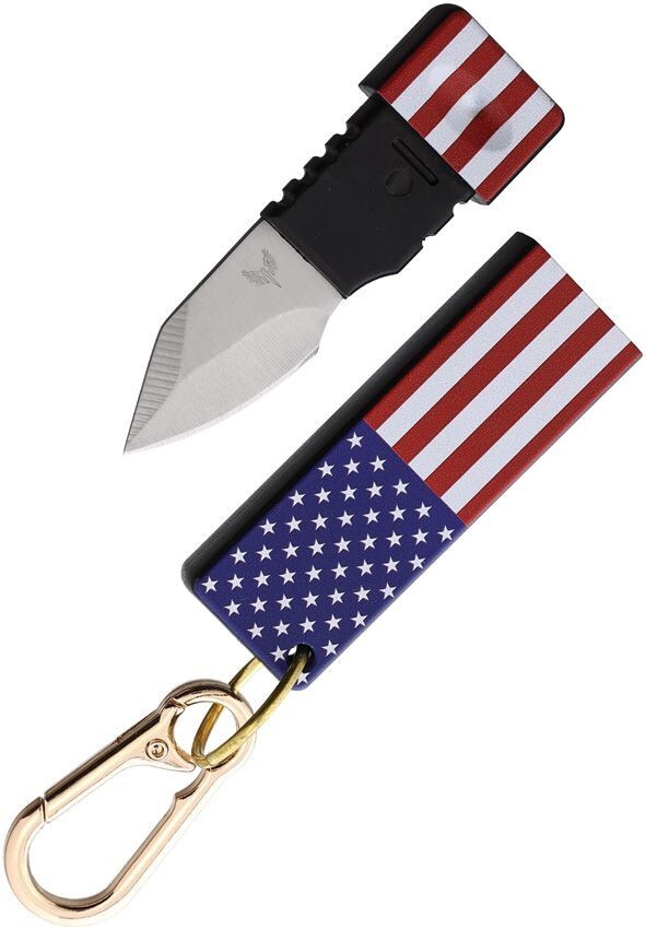COMBAT READY USA FLAG FIXED BLADE KNIFE