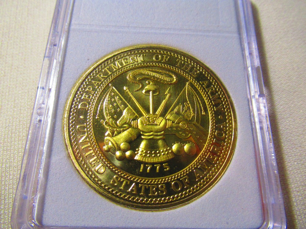 U S ARMY INTELLIGENCE & SECURITY COMMAND (INSCOM) Challenge Coin