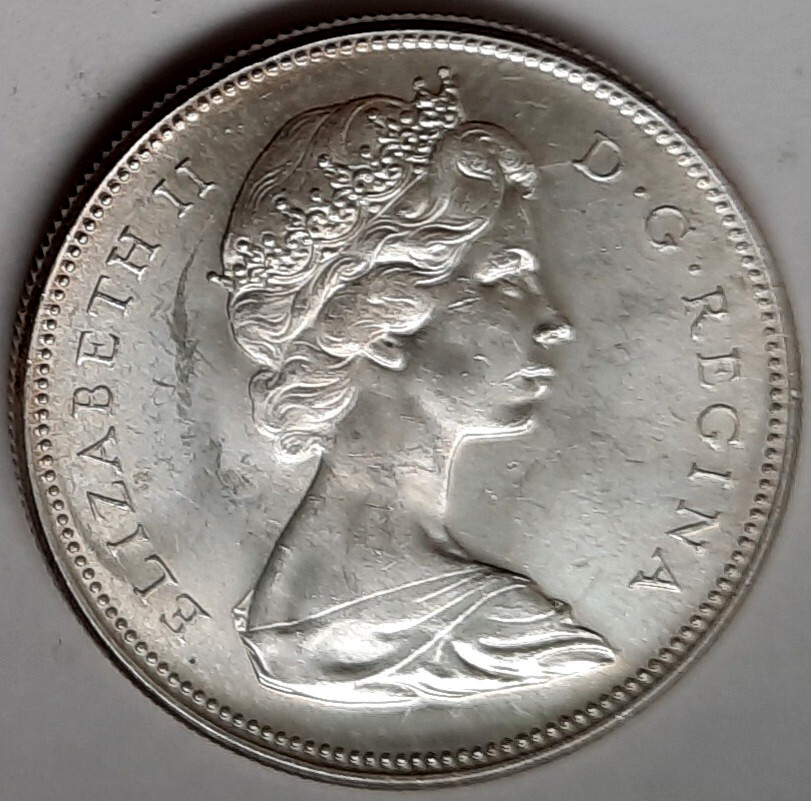 1967 Canada Silver Dollar-Brilliant Uncirculated