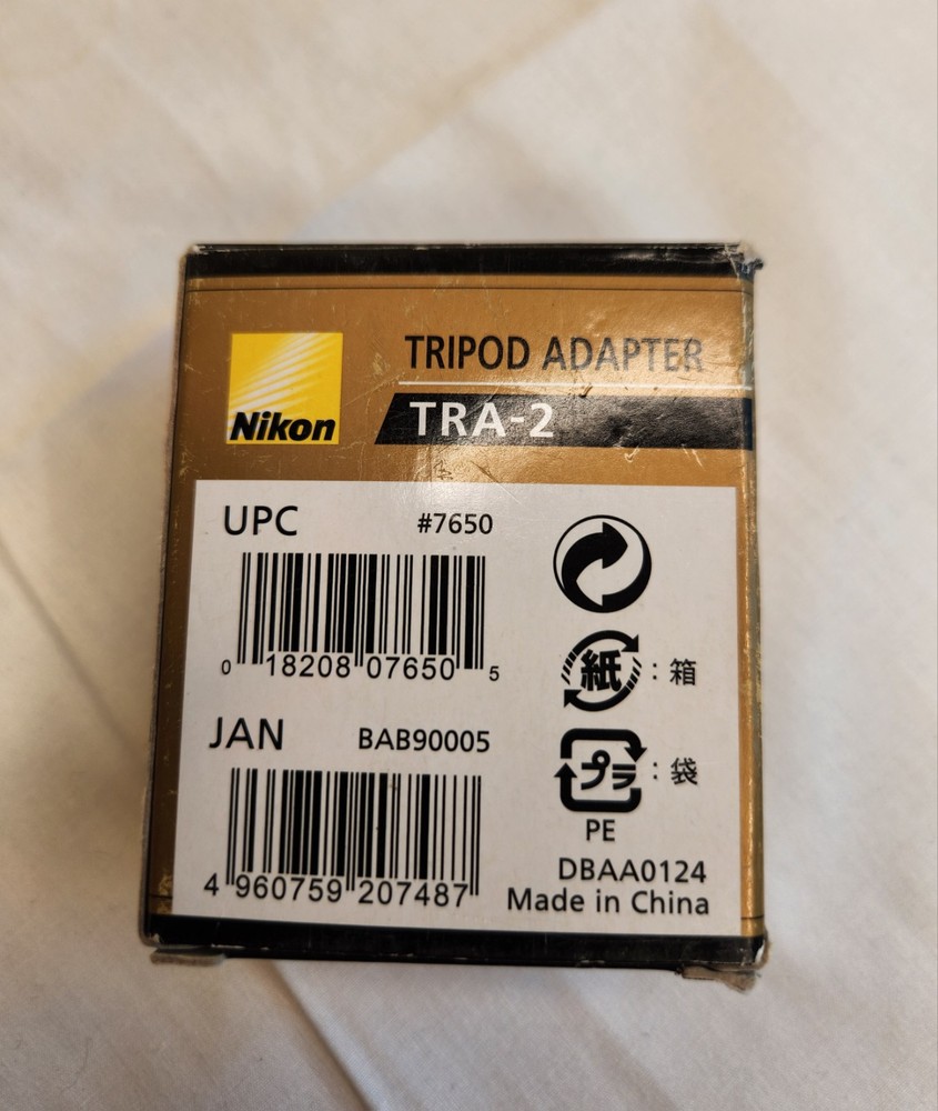 NIB Nikon Tripod Adapter TRA-2 7650 New