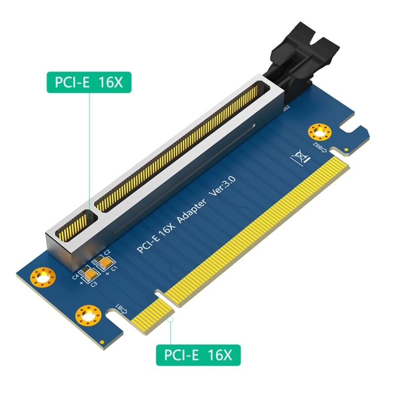PCIE3.0 90 Degree Risers Extension Card Adapters for 2U Computer